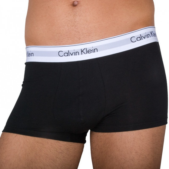2PACK pánské boxerky Calvin Klein černé (NB1086A-001)