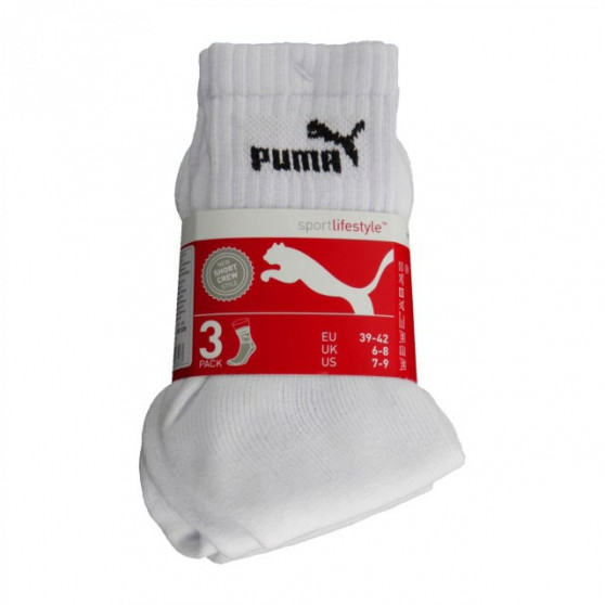 3PACK ponožky Puma bílé (241005001 300)
