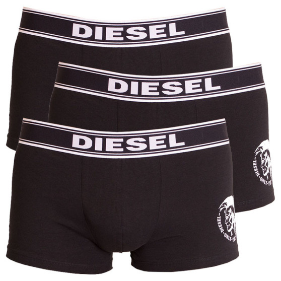 3PACK pánské boxerky Diesel černé (00SAB2-0TANL-01)