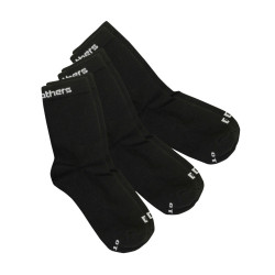 3PACK ponožky Horsefeathers černé (AA547A)