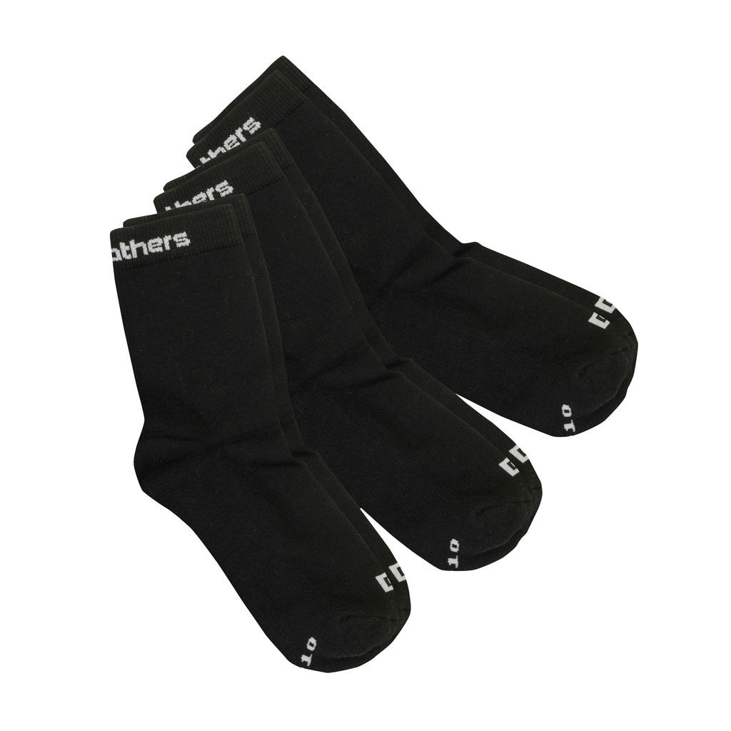 E-shop 3PACK ponožky Horsefeathers černé