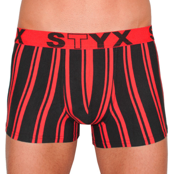 Pánské boxerky Styx sportovní guma vícebarevné (G765)