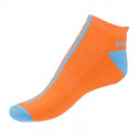 Ponožky Infantia Softline oranžové s modrou linkou