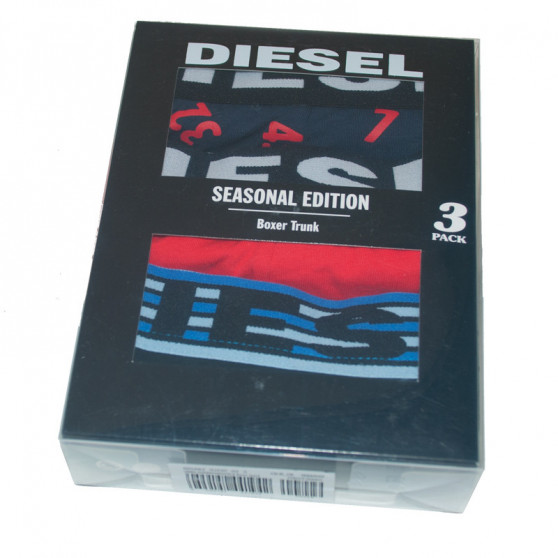 3PACK pánské boxerky Diesel vícebarevné (00SAB2-0JARC-02)