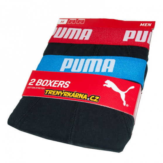 2PACK pánské boxerky Puma černé (521015001 505)