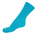 Ponožky Infantia Classicline modré se žlutými křížky