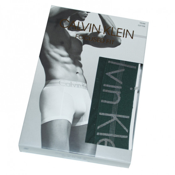 Pánské boxerky Calvin Klein tmavě zelené (NB1483A-KNG)
