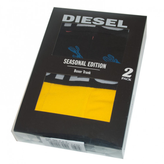2PACK pánské boxerky Diesel vícebarevné (00S9DZ-0SAQD-01)