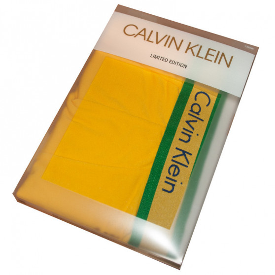 Pánské boxerky Calvin Klein žluté (NB1443A-3BZ)