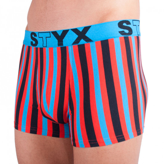 Pánské boxerky Styx sportovní guma vícebarevné (G861)