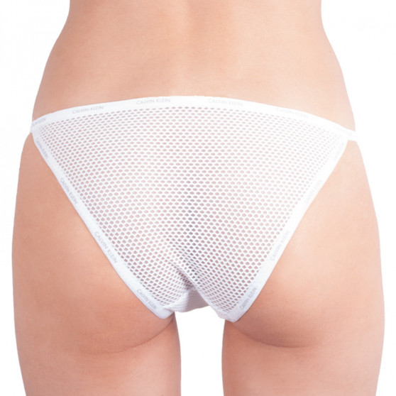 Dámské kalhotky Calvin Klein bílé (QF4628E-100)