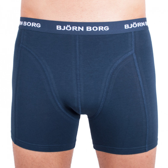 3PACK pánské boxerky Bjorn Borg modré (9999-1024-71191)