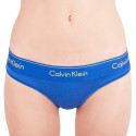 Dámská tanga Calvin Klein modrá (F3786E-PZ6)