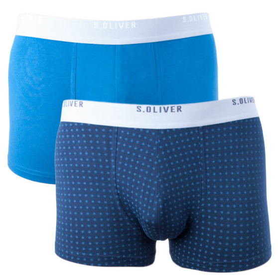 2PACK pánské boxerky S.Oliver modré (26.899.97.4240 17E2)