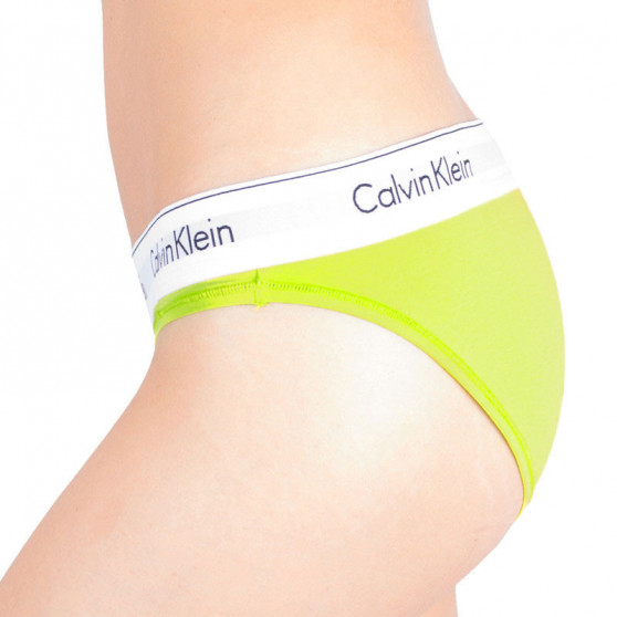 Dámské kalhotky Calvin Klein zelené (F3787E-PO9)