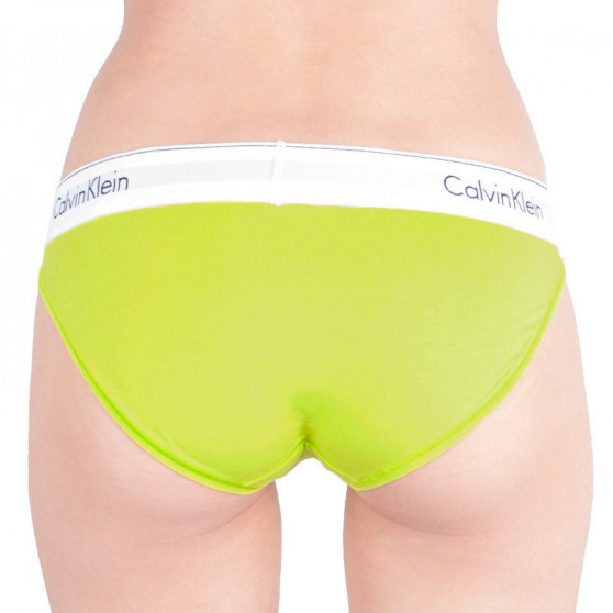 Dámské kalhotky Calvin Klein zelené (F3787E-PO9)