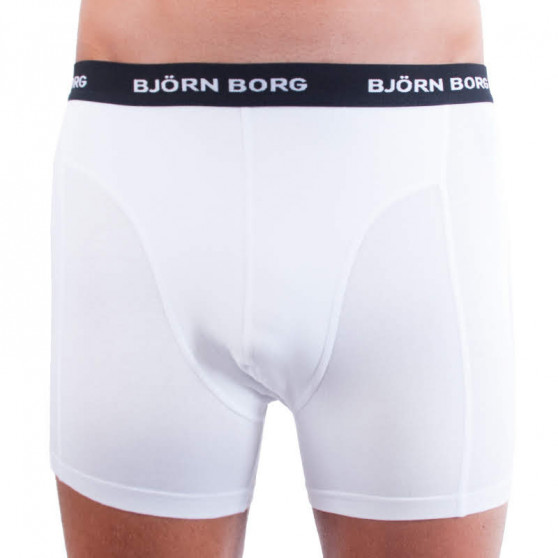 3PACK pánské boxerky Bjorn Borg bílé (9999-1028-00011)
