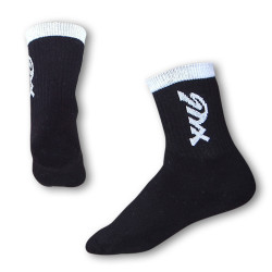 Ponožky Styx classic černé s bílým nápisem (H223) 