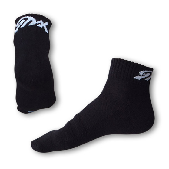 Ponožky Styx fit černé s bílým nápisem (H233) 