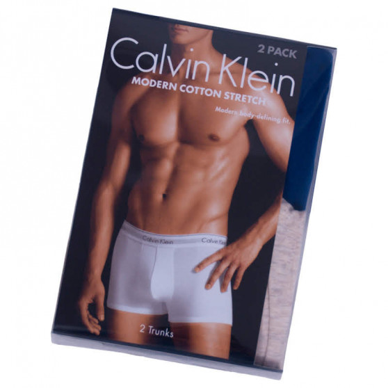 2PACK pánské boxerky Calvin Klein vícebarevné (NB1086A-RFS)