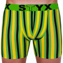 Pánské boxerky Styx long sportovní guma vícebarevné (U865)