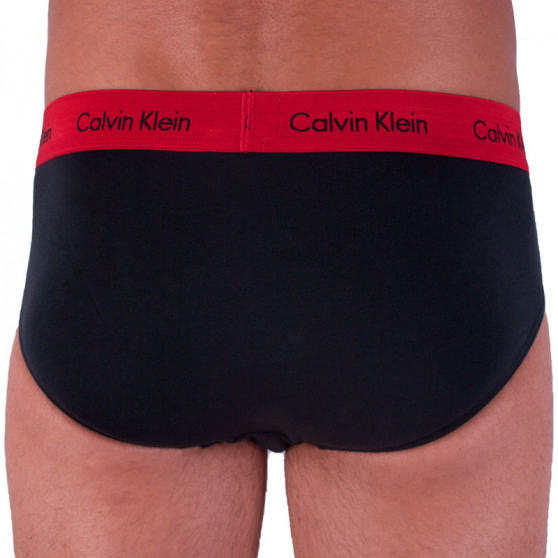 3PACK pánské slipy Calvin Klein černé (U2661G-SXZ)