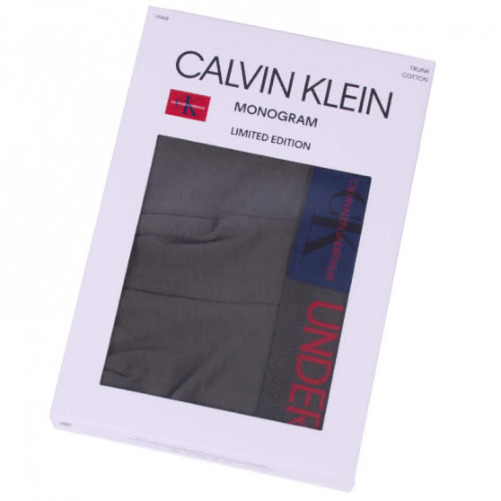 Pánské boxerky Calvin Klein zelené (NB1678A-TBY)