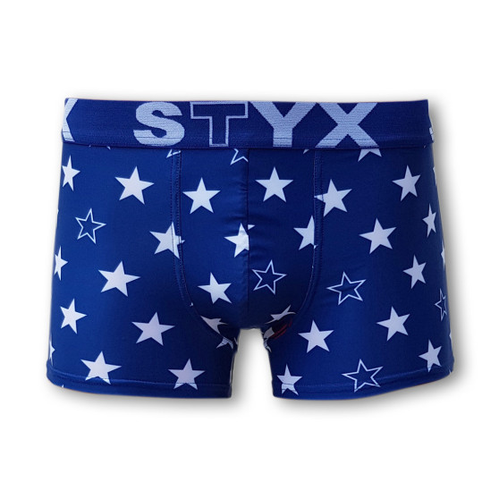 Flora Pánské boxerky Styx art sportovní guma hvězdy (G658)