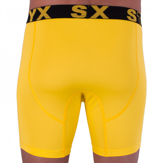 Pánské funkční boxerky Styx žluté (W963)