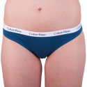 Dámské kalhotky Calvin Klein modré (D1618E-BXR)