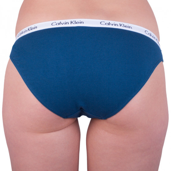 Dámské kalhotky Calvin Klein modré (D1618E-BXR)