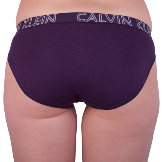Dámské kalhotky Calvin Klein fialové (QD3637E-2ZI)