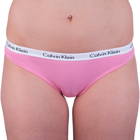 Dámské kalhotky Calvin Klein růžové (D1618E-UO6)