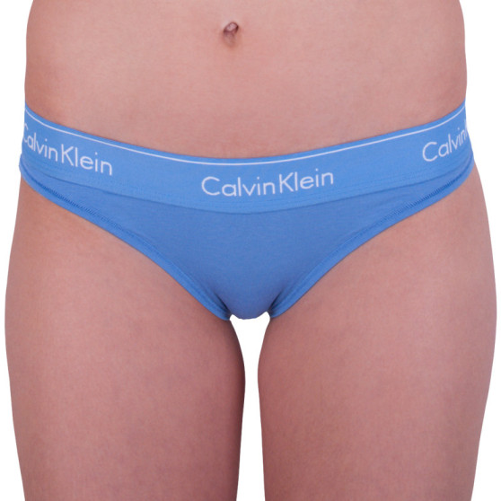Dámské kalhotky Calvin Klein modré (F3787E-PWB)