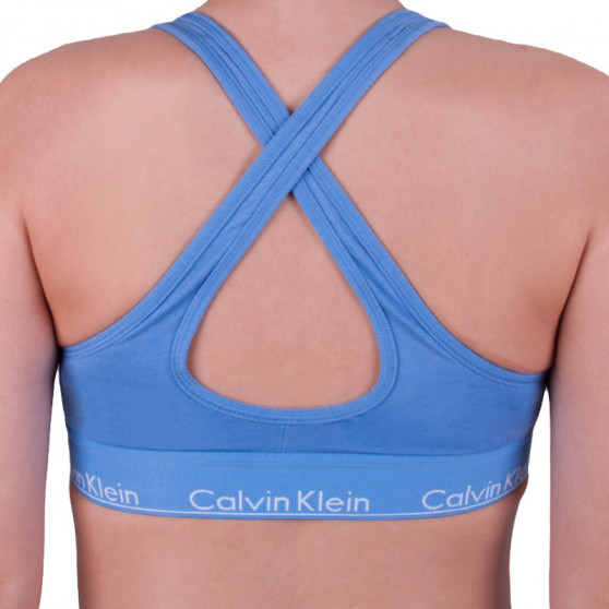 Dámská podprsenka Calvin Klein modrá (QF1654E-PWB)