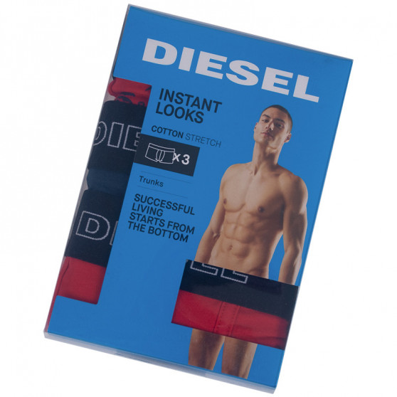 3PACK pánské boxerky Diesel vícebarevné (00ST3V-0DAVN-E4206)