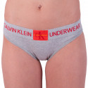 Dámské kalhotky Calvin Klein šedé (QF4921E-020)