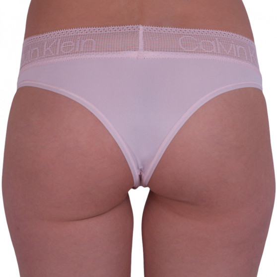 Dámské kalhotky Calvin Klein růžové (QD3698E-2NT)