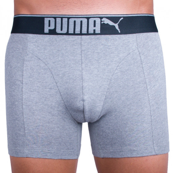 3PACK pánské boxerky Puma šedé (681030001 032)