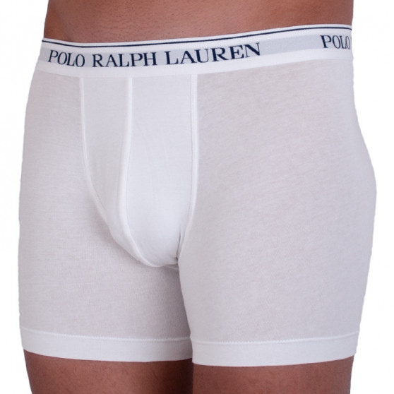 3PACK pánské boxerky Ralph Lauren bílé (714621874004)
