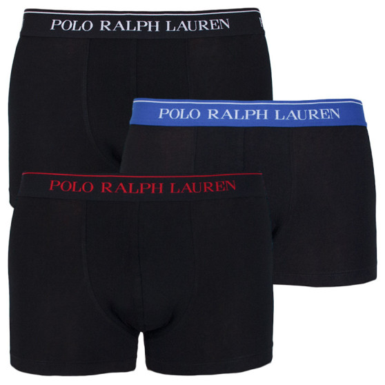 3PACK pánské boxerky Ralph Lauren černé (714662050016)