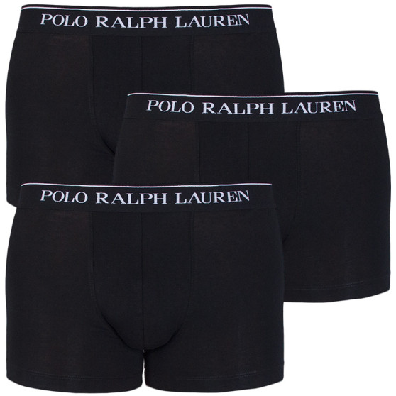 3PACK pánské boxerky Ralph Lauren černé (714513424002)