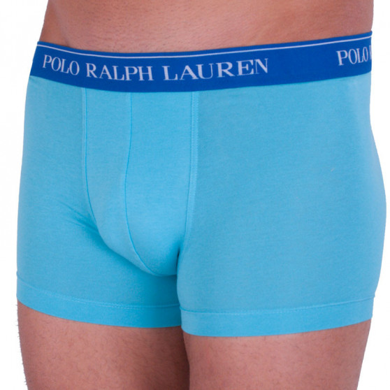 3PACK pánské boxerky Ralph Lauren modré (714662050011)