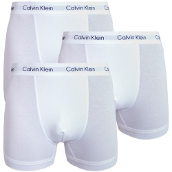 3PACK pánské boxerky Calvin Klein bílé (U2662G-100)
