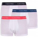 3PACK pánské boxerky Calvin Klein bílé (U2664G-WZQ)