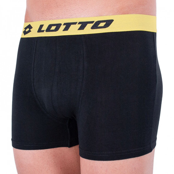 Pánské boxerky Lotto černo žluté (30.51.02.18d)