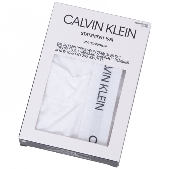 Pánské boxerky Calvin Klein bílé (NB1811A-100)