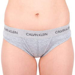 Dámské kalhotky Calvin Klein šedé (QF5252-020)