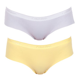 2PACK dámské kalhotky Calvin Klein vícebarevné (QD3696E-HU4)