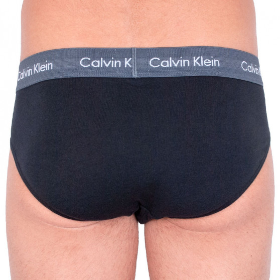 3PACK pánské slipy Calvin Klein černé (U2661G-MFN)
